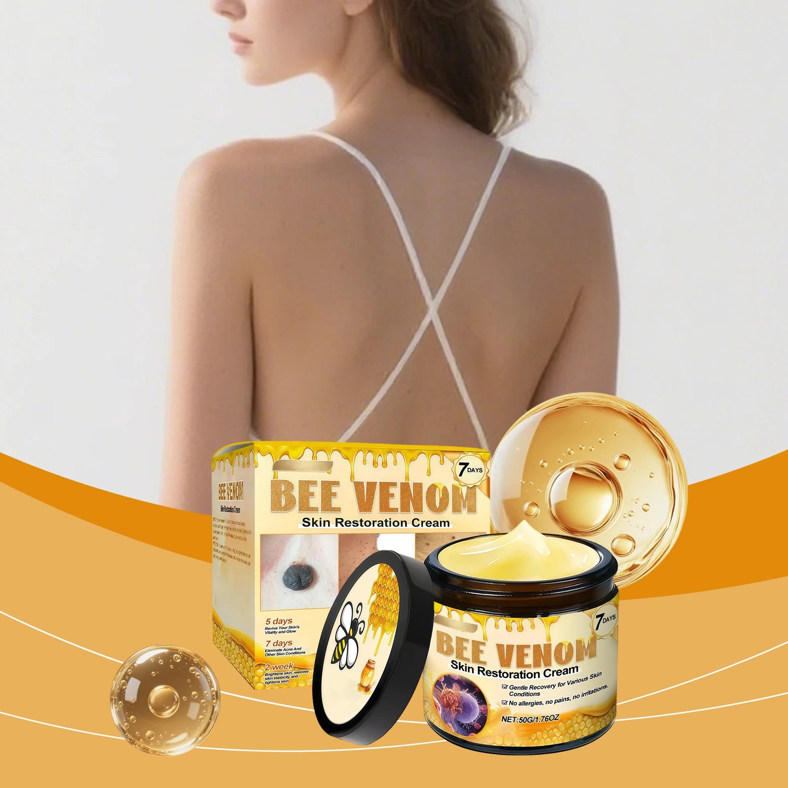 Moisturizing Body Cream – Nourishing, Whitening & Softening 50g