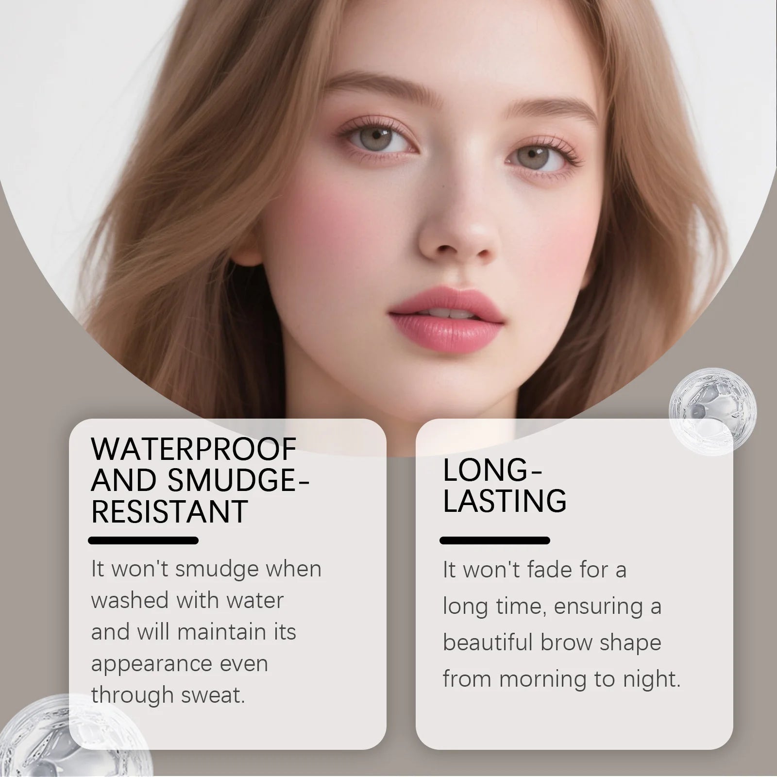 Zephoco Dual-Ended Waterproof Eyebrow Pencil – Natural Look