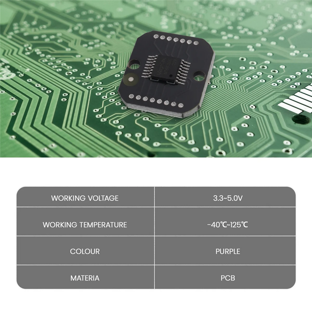 MT6835 Magnetic Encoder Module PWM/SPI Brushless Motor 21BIT Encoder Can Replace AS5048 Oasis Select