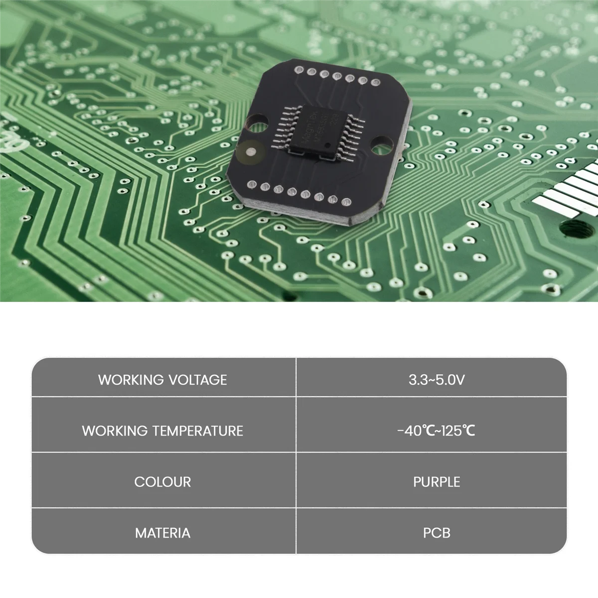 MT6835 Magnetic Encoder Module PWM/SPI Brushless Motor 21BIT Encoder Can Replace AS5048 Oasis Select