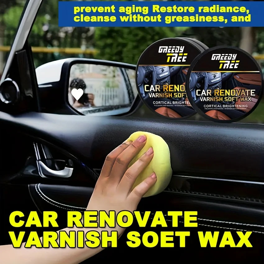 Car Restoration Kit – Renew Plastic, Shine Interior & Tire Care