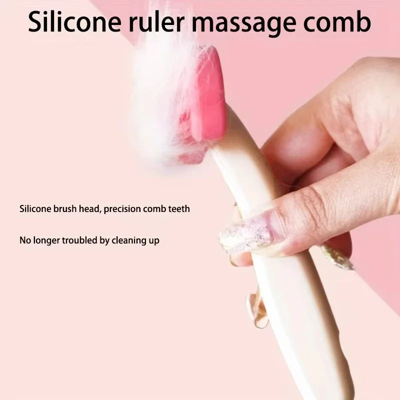 1Pc Detachable Rabbit Massage Hair Removal Comb For Rabbit,Chinchilla,Cat And Groundhog,Hair Grooming Supplies Pet Brush Oasis Select