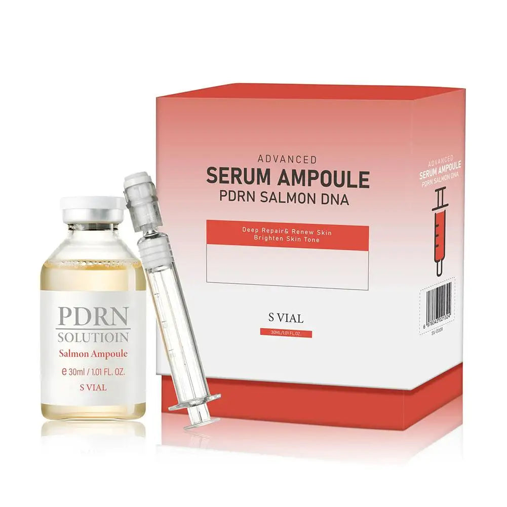 PDRN Salmon DNA Facial Serum Deeply Nourishing The Skin Skin Elasticity Ampoule Essence Smoothing Glow Boosting Skin-firming Oasis Select orange
