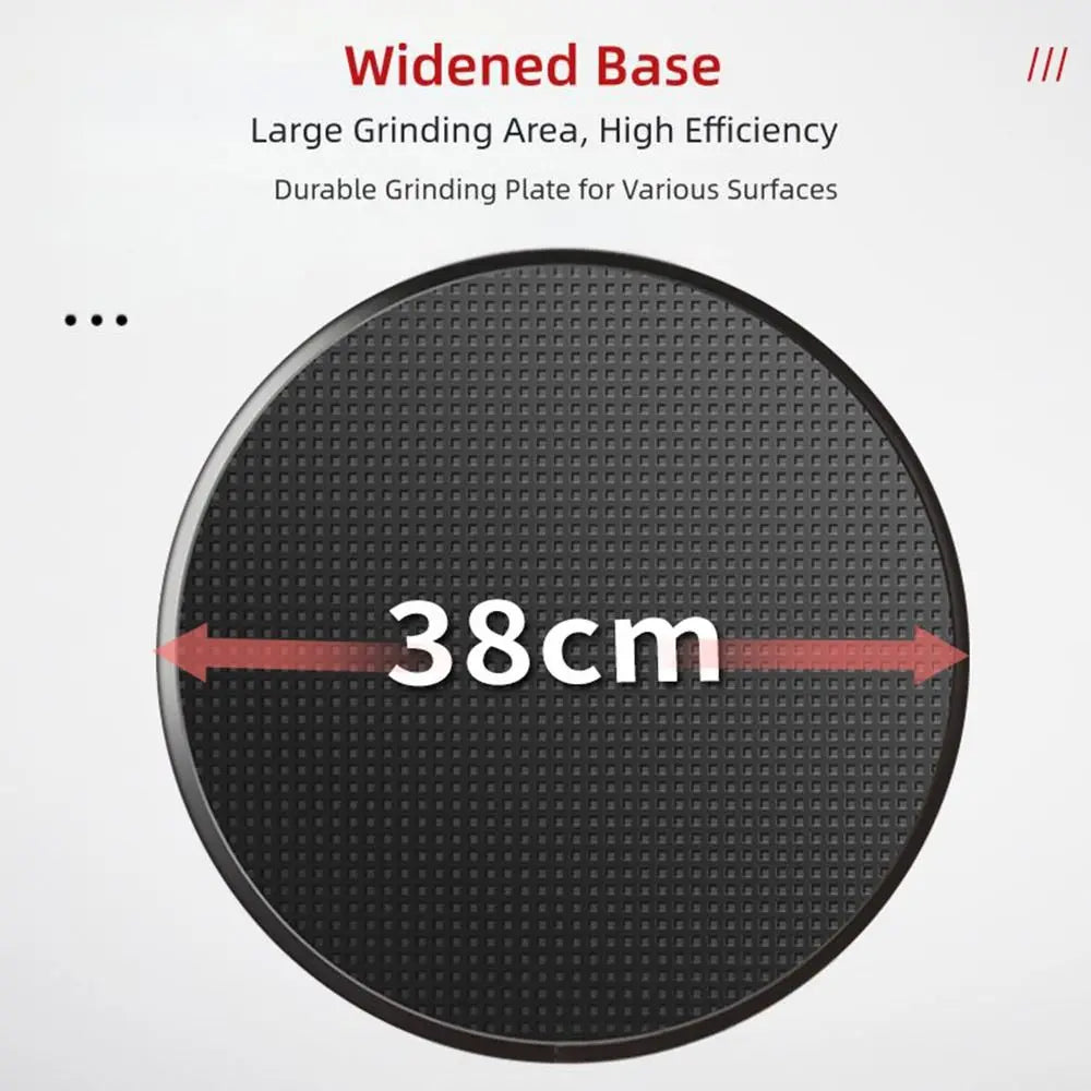 ABS Wall Grinding Disc Black White Floor Smoothing Concrete Floor Sander Ultra Soft Thicken Widen Sander Tool Oasis Select
