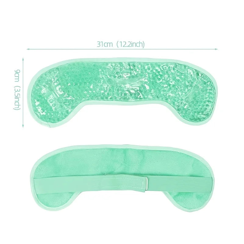 Reusable Gel Hat Type Ice Mask, Face Cold Compress Cooling Gel Headband Products, Physical Ice Massage Pillow Gel Oasis Select