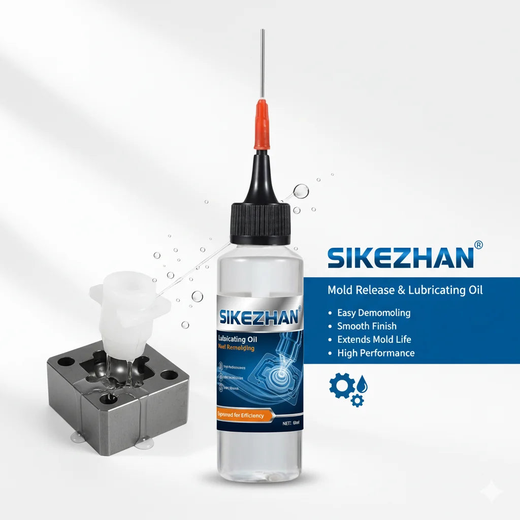 Industrial 120ml Mold Release Agent - 250℃ High-Temp Silicone Lubricant, Long-Lasting Anti-Stick for All Metal and Plastic Molds Oasis Select