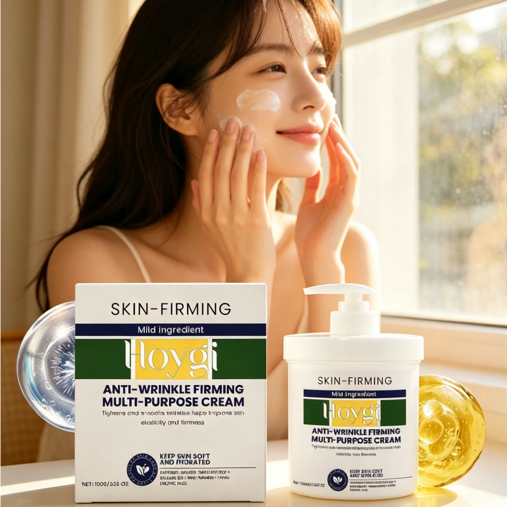 Hoygi Firming Facial Cream Reduce Fine Lines Long Lasting Moisturizing Skin Rejuvenation Gentle Formula Anti Wrinkle Cream 100g Oasis Select