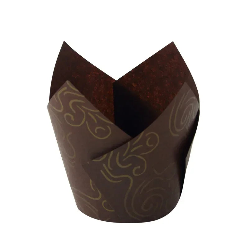 Cupcake Liners Muffin Liners Holders for Baking Cups Cupcake Wrappers in Standard Size Classic Parchment Paper Cupcake Liners Oasis Select E 50PCS-1 SET