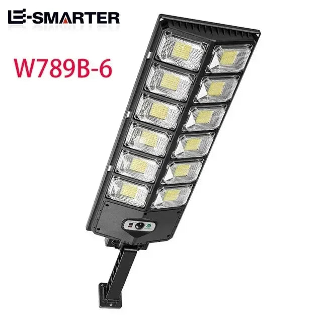 Outdoor Solar LED Lights Waterproof 8000 Lm Super Bright Wall Lamp With Motion Sensor Remote Control Garden Street Light Oasis Select W789B-6