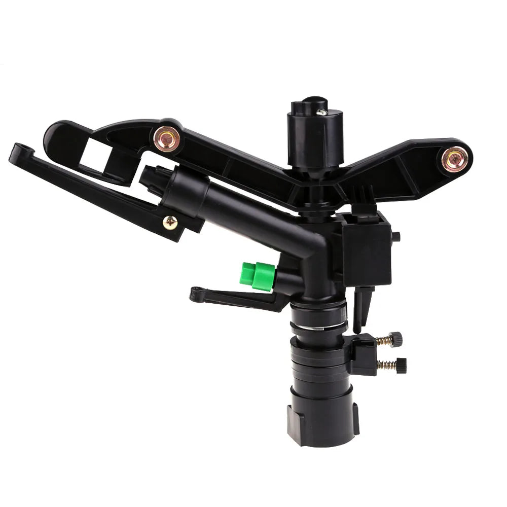 1 inch Connector Impact Sprinkler Automatic Farm Rotating Rocker Sprinklers Multi-function Adjustable Rotating Irrigation System Oasis Select