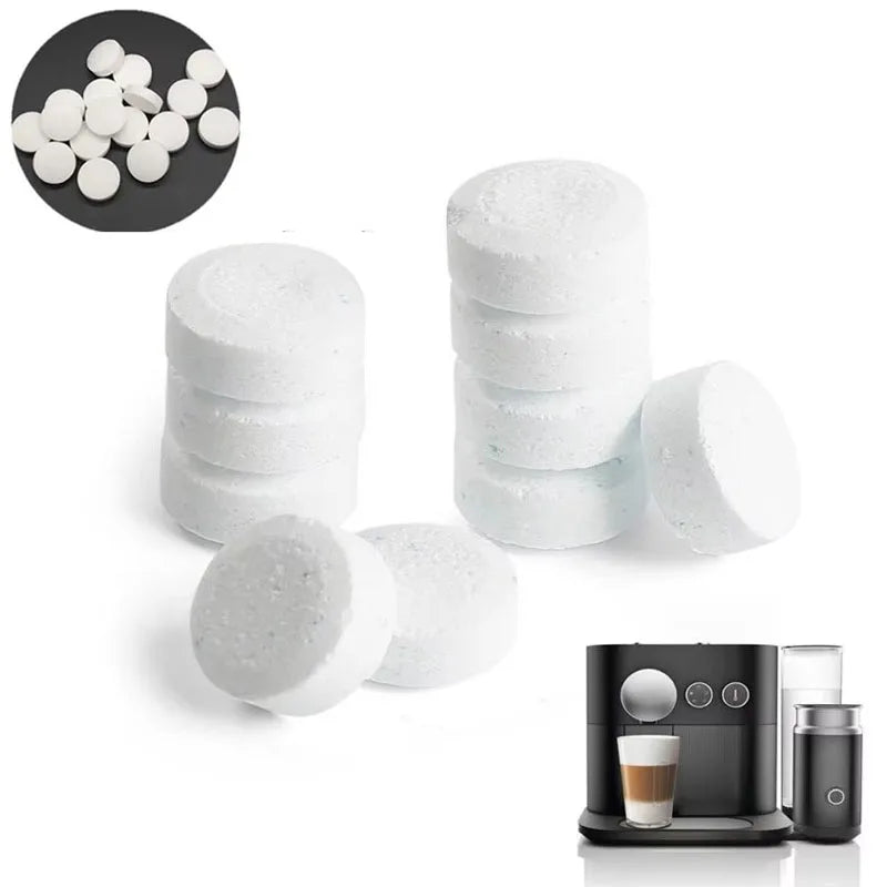 5/10/20/30/50/60pcs Full-Automatic Coffee Maker Machine Cleaning Tablets Descaling Agent for Home Office Shop Oasis Select