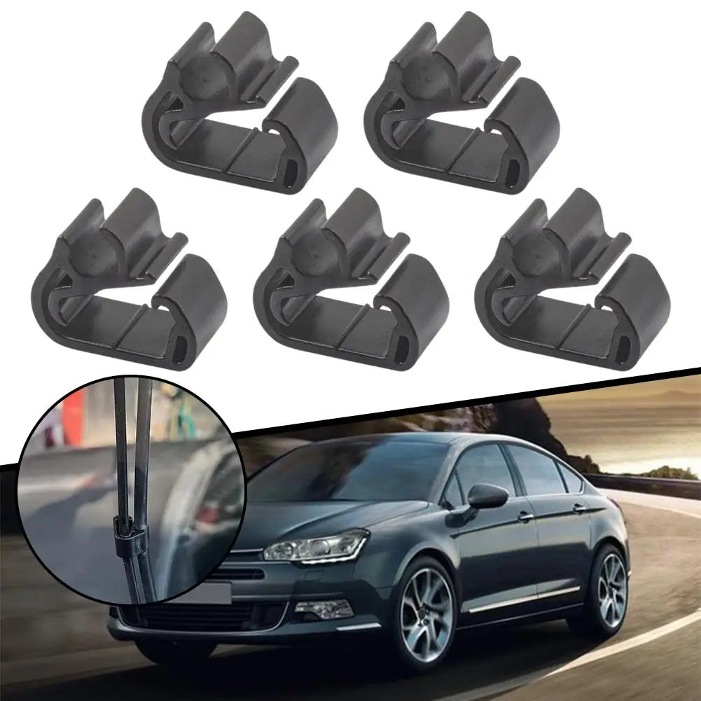 Wiper Arm Spray Pipe Clamp Buckle For Peugeot 3008 (P84) 5008 (P87) Wiper Arm Spray Hose Clip Car Accessory Part Oasis Select