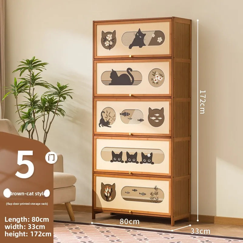 Bookcase integrated whole wall combination full wall bookcase display cabinet locker bookshelf against wall solid wood cabinet Oasis Select Brown 5-80