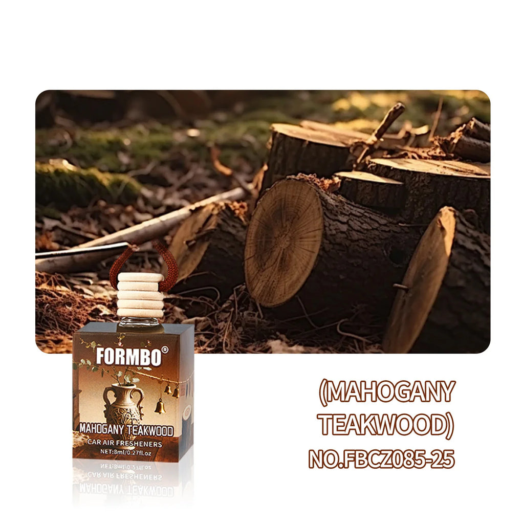 FORMBO Car Air Freshener – Long-Lasting Floral Scent Car Air Freshener Oasis Select 085 TEAKWOOD
