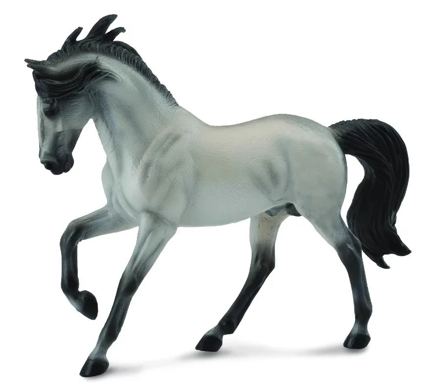 Andalusian Stallion British CollectA Simulation Animal Horse Model Decoration Home Accessories Oasis Select