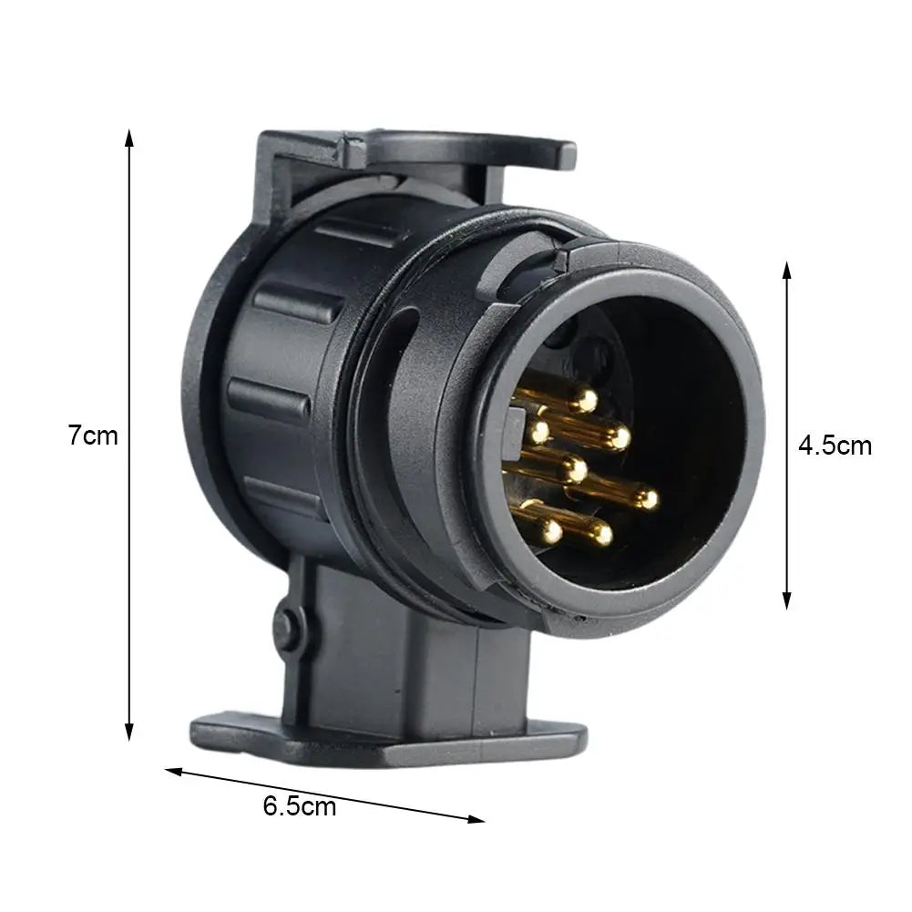 13 To 7 Pin Plug Adapter Trailer Connector 12V Towbar Towing Waterproof Plugs Socket Adapter Protect Connections Oasis Select
