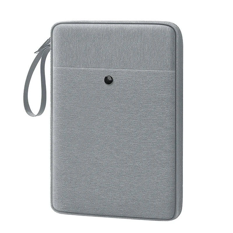 Travel-friendly Tablet Pouch and Handbag Case for 9-13 inch Devices; Suitable for iPad Air and Xiaomi Oasis Select Gray 13 inch
