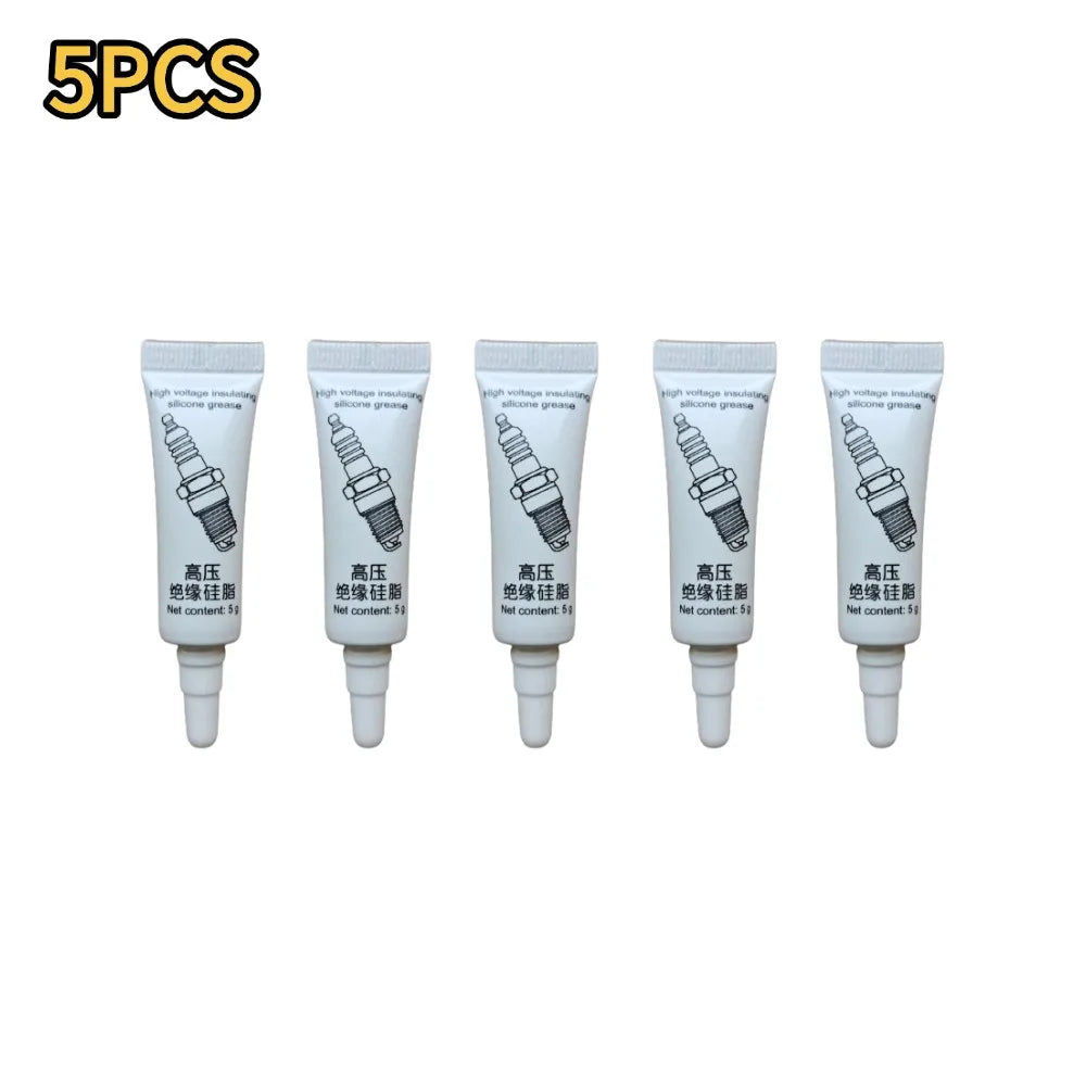 Dielectric Grease Silicone Paste Waterproof Marine Grease Safe High Temp Grease Plumbers Grease Temperature Corrosion Resistance Oasis Select 5pcs