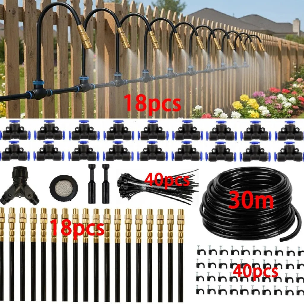 All Black 8mm Push Fit Pipe Fittings For Drip Irrigation And Sprinkler Systems With 5/8 Thread Faucet Connector For Greenhouse Oasis Select