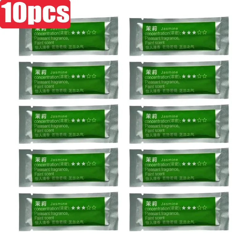 5/10/15PCS Car Air Vent Clip Freshener Perfume Aroma Sticks Car Air Fresheners Refills Car Air Freshener Supplement Oasis Select Jasmine-10pcs