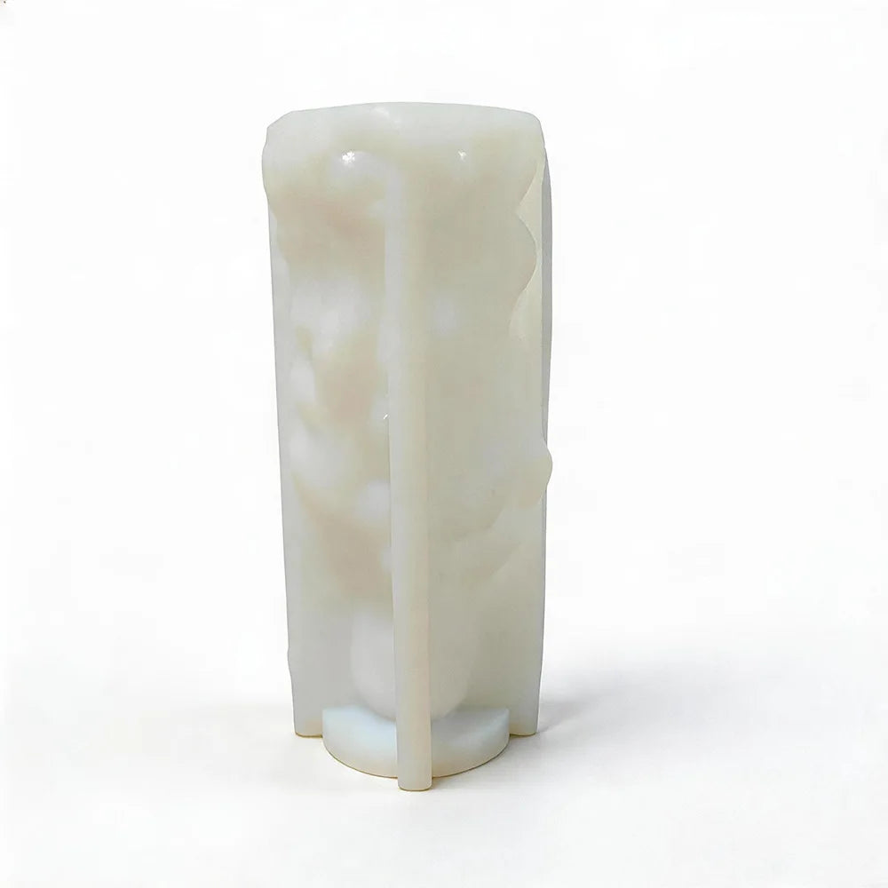 Virgin Prayer Modeling Scented Candle Silicone Mold Diy Religious Portrait Candle Holiday Decoration Plaster Mold Oasis Select