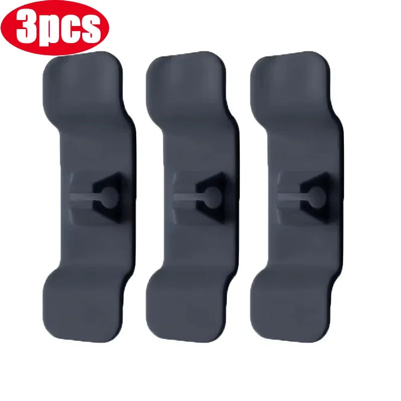 1/2/3/5/6pcs Cord Organizer Cable Wrap Holder For Kitchen Appliances Mixers Blenders Coffee Makers Pressure Cookers Air Fryers Oasis Select 3PCS Grey