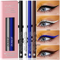 DUNUF 4 Pcs Durable Waterproof Eyeliner Pencil Non-smudging Soft Easy to Operate Sweat-proof and Easy to Color Beginner Friendly Oasis Select As shown