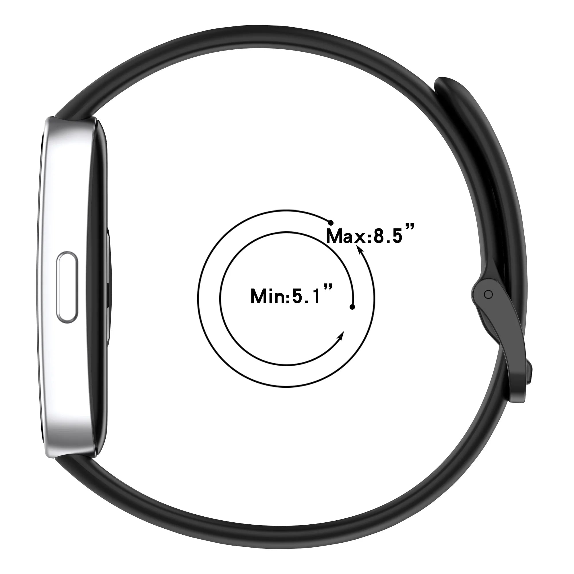 Silicone Strap for Huawei Band 8, 9 & 10 – Replacement Band Watch Replacement Strap Oasis Select