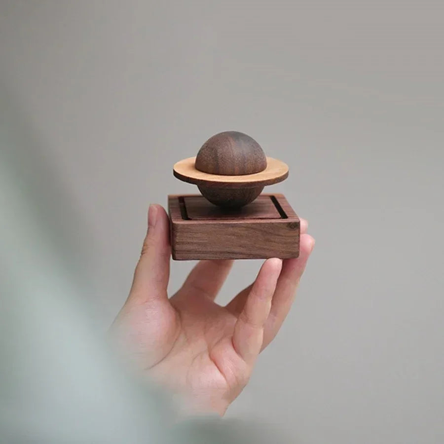 Difuser Wood Scent No Essential Oil Diffuser Jupiter Shape Home Decoration Fresh Air Present To Friend Dorm Room Essentials Oasis Select