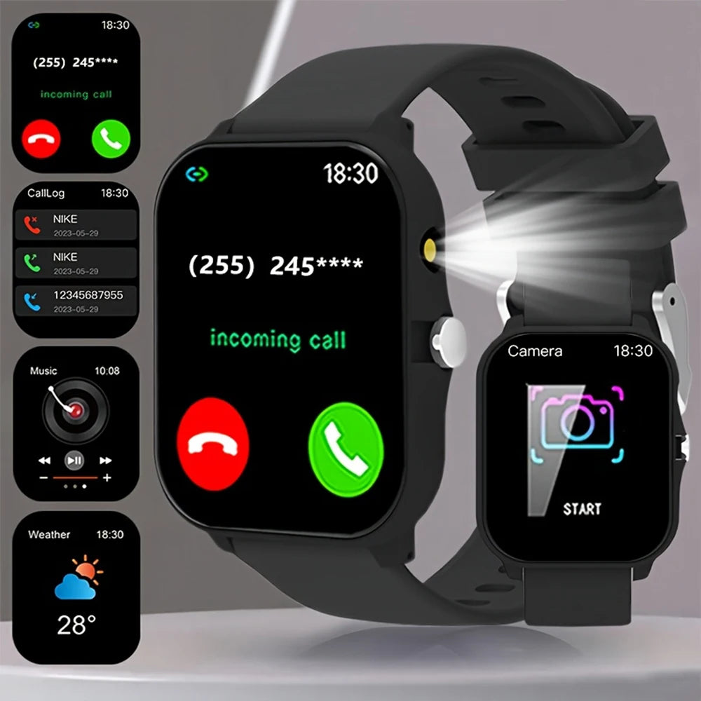 ERUN Smartwatch 1.83" HD Touchscreen | Calls, Music & Sports