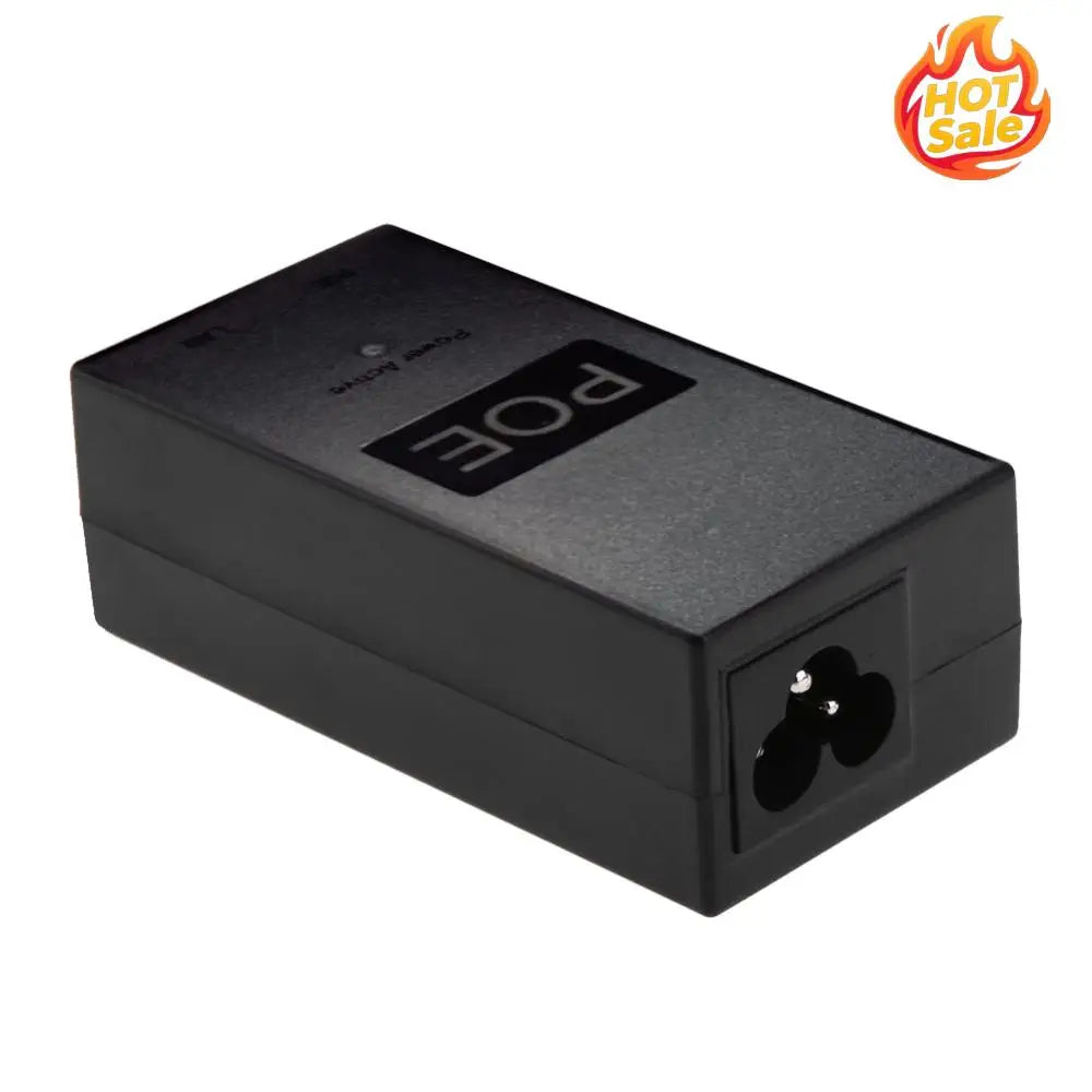 48V 0.5A 24W Desktop POE Power Injector Ethernet Adapter Surveillance CCTV Oasis Select