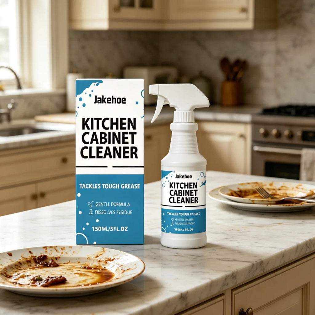Jakehoe Kitchen Cleaner Deep Cleaning Oil Stain Remover Dissolves Residue Rich Foam Gentle Ingredient Kitchen Degreaser 150ml Oasis Select