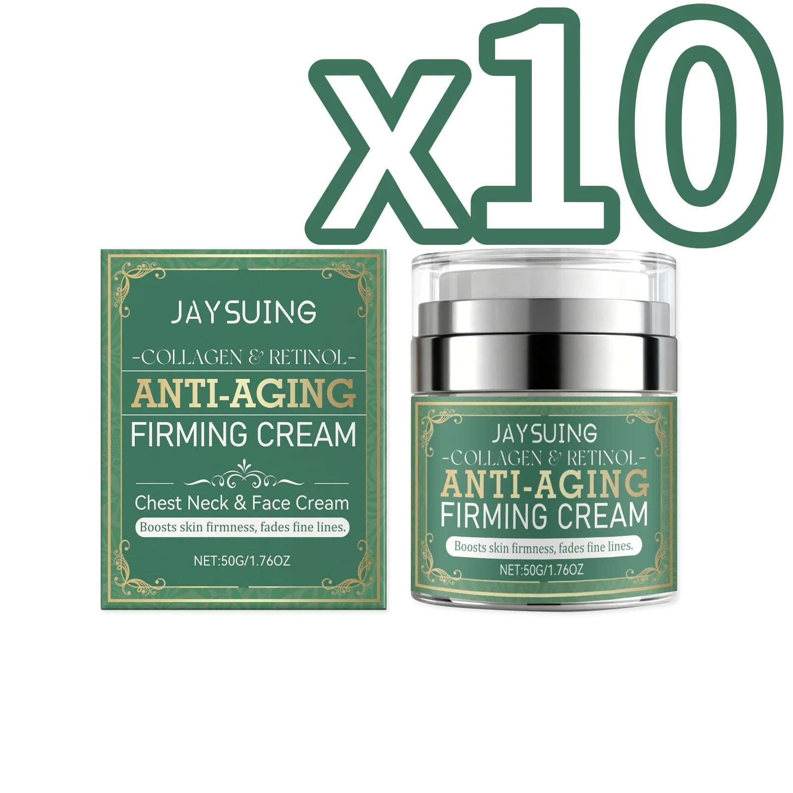 Retinol Centella Firming Face & Neck Cream – Anti-Aging 50g Firming Face Cream Oasis Select 50g Boxed X 10PCS
