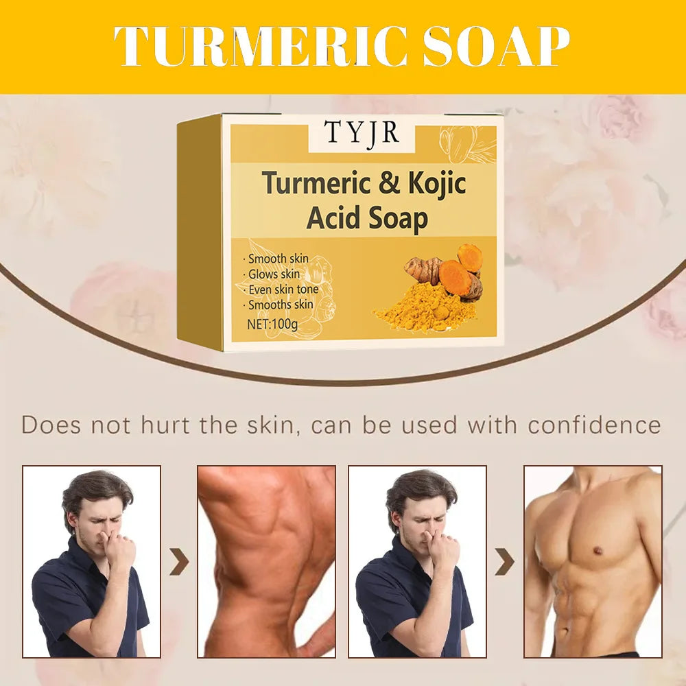 Turmeric & Ginger Soap – Anti-Acne, Brightening, Dark Spots Handmade Bar Soap Oasis Select
