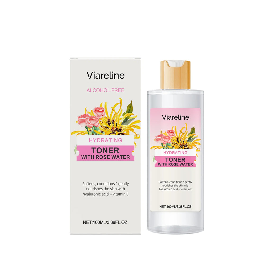 Viareline Witch Hazel Rose Toner – Hydrating & Pore-Refining 100ml