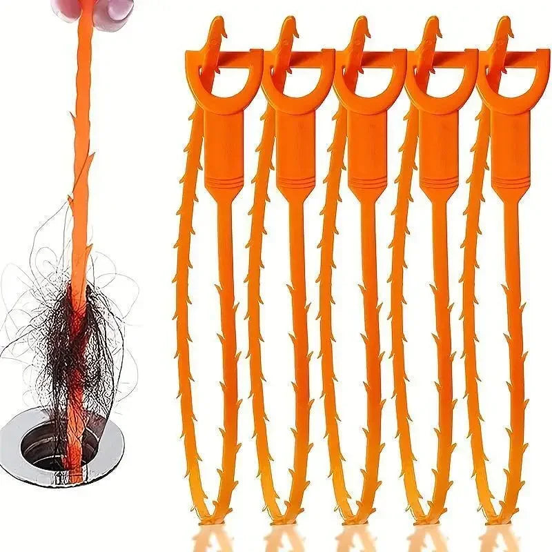 Easily Unclog Household Pipes and Clean Hair. Necessary Cleaning Tools for Wash Basin Water Pipes Oasis Select