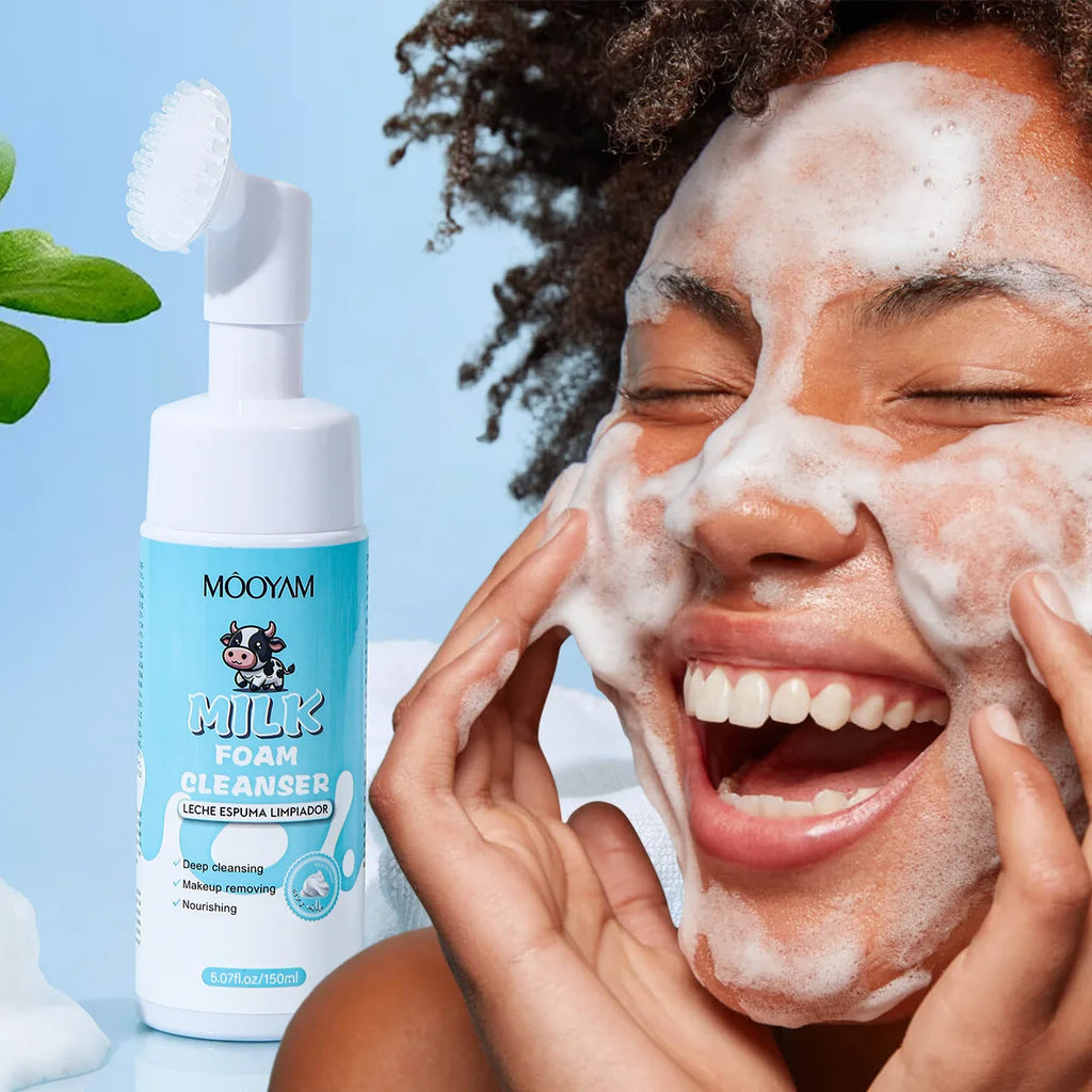 MOOYAM Vitamin C Milk Mousse Facial Cleanser 150ml Foam Facial Cleanser Oasis Select