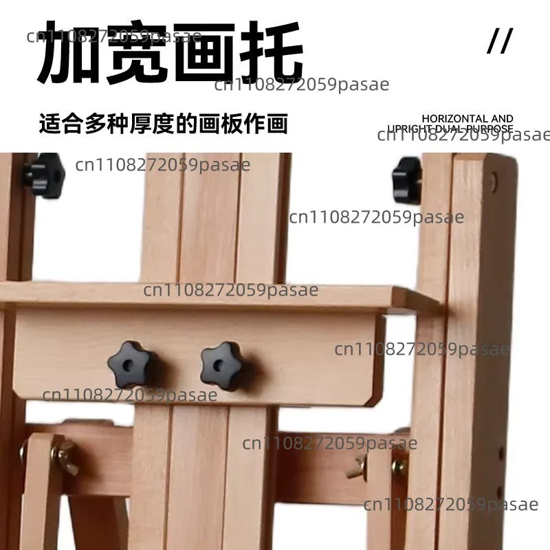 Adjustable Folding Art Easel – Oil Painting & Sketch Stand