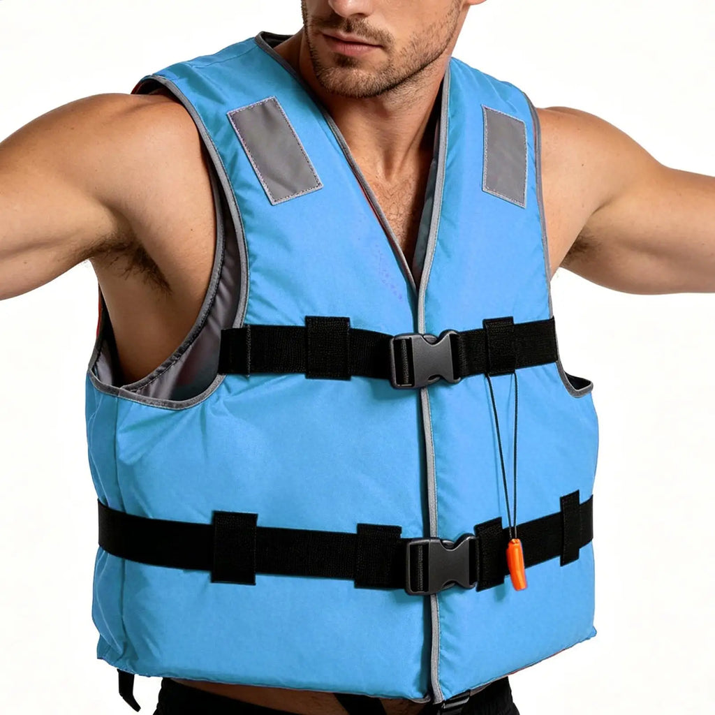 Life Vests for Adults Water Jacket Swim Jacket with Adjustable Strap for Fishing Boating Kayaking Paddleboarding Surf Sailing Oasis Select