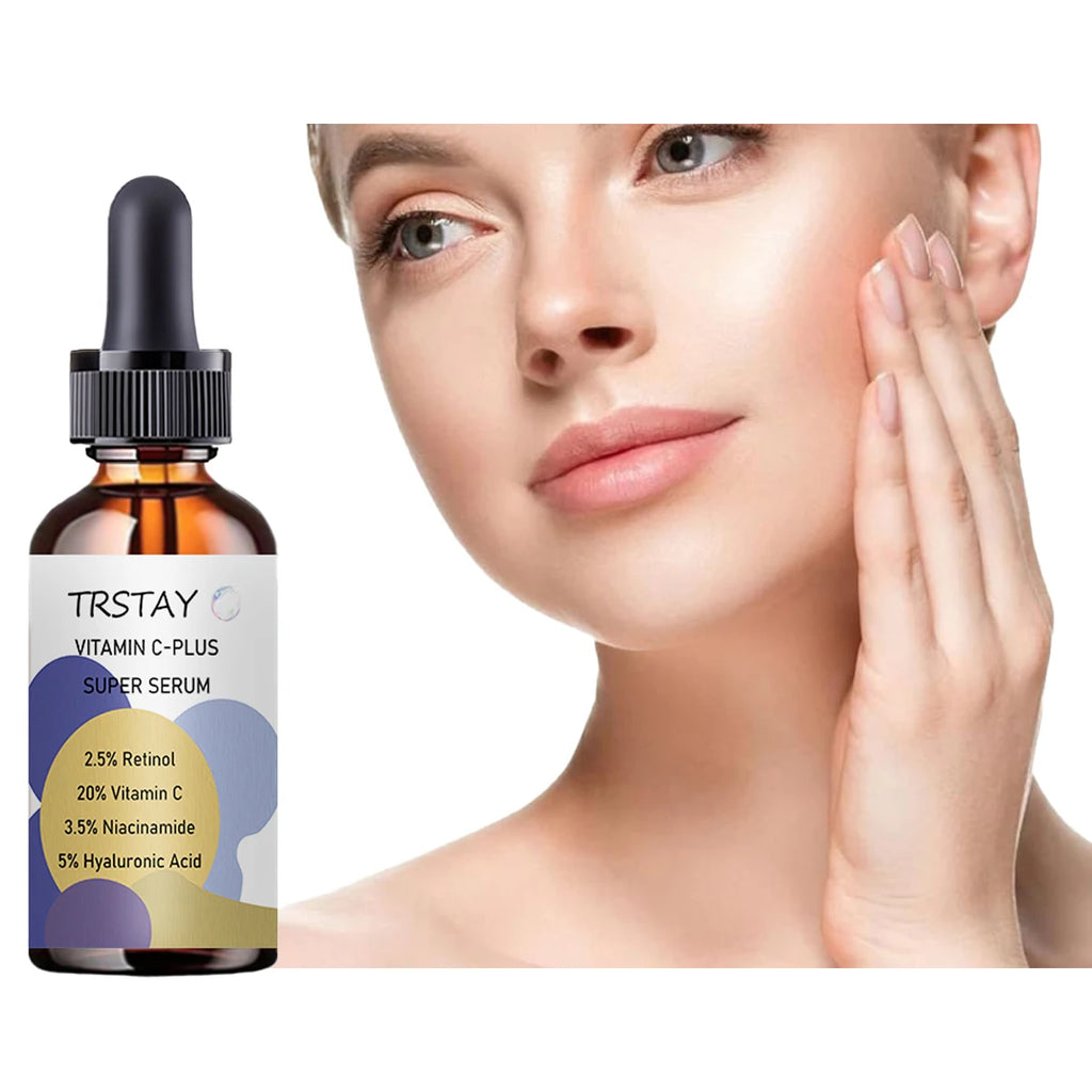Vitamin C & Retinol Face Serum – Brighten & Smooth Skin