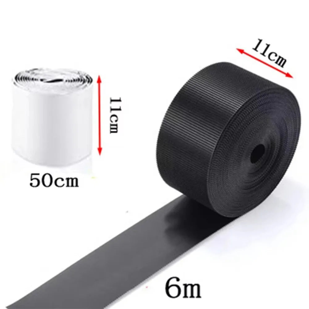 Durable 3/6/10M Sofa Toy Blocker Adhesive Strap Dustproof Under Couch Blocker Adjustable Nylon Sofa Edge Baffle Oasis Select 11cm-6m