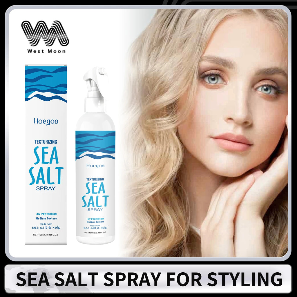 Sea Salt Spray for Hair Styling Volumizing Texturing Long-Lasting Natural Hold Wave Curls Hair Thickening Fixing Hair Care 100ml Oasis Select Default Title