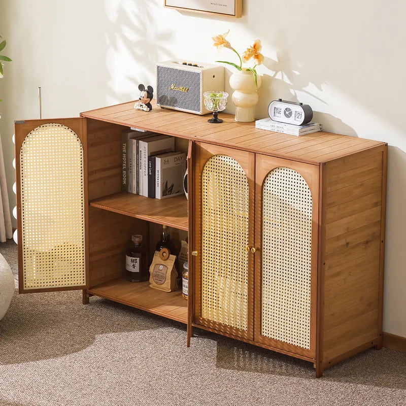French side cabinets rattan lockers household dining room tea cabinet lockers kitchen storage cabinets side cabinets Oasis Select