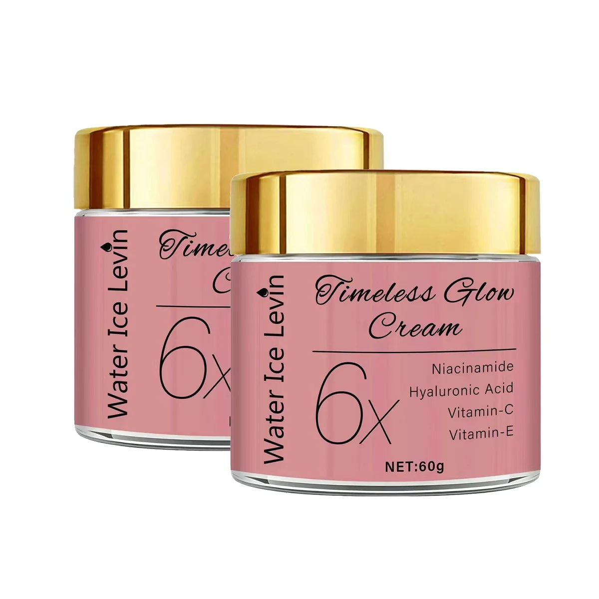 Timeless Glow Face Cream – Niacinamide, Hyaluronic Acid & Vitamin C Brightening Face Cream Oasis Select YELLOW 60g