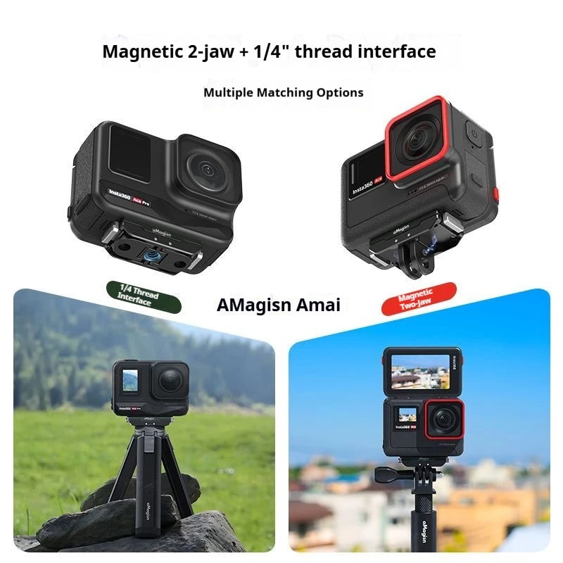 Magnetic Quick Release Mount for Insta360 X5/Ace/Ace Pro