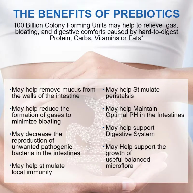 BEWORTHS High Absorption Probiotic Capsules Adults Digestive Health Supplement Promotes Promote Digestion Reduces Bloating Oasis Select
