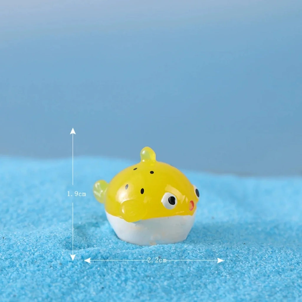 Mini Ocean Resin Animals Tiny Sea Figurines Marine Miniature Aquarium