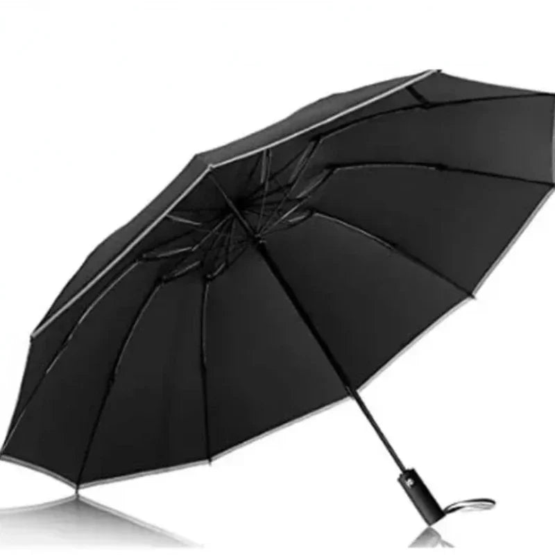 Men Women Umbrella Fully Automatic Reverse Folding Umbrella with Windproof Reflective Stripe UV Umbrellas Oasis Select