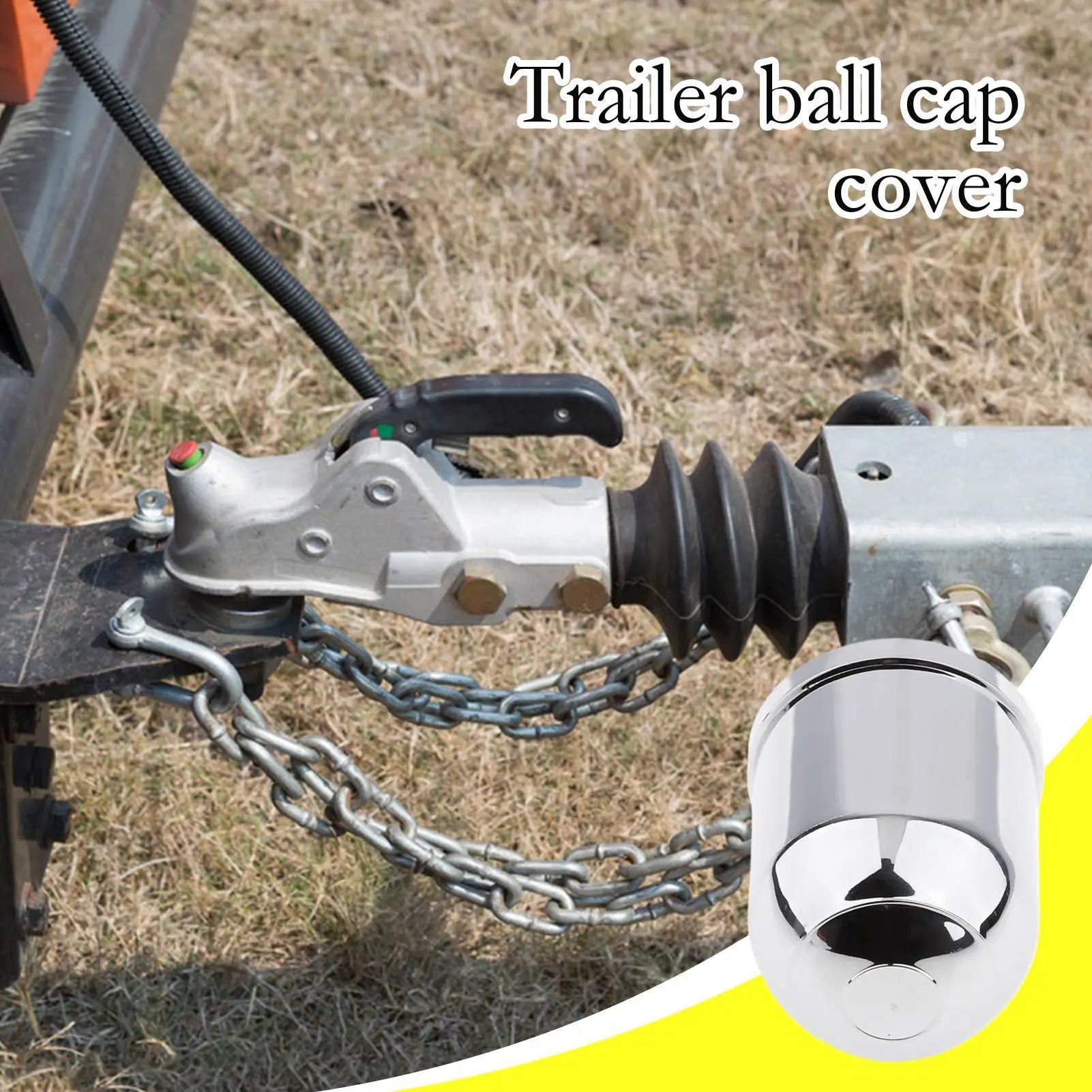 Trailer Hitch Covers Secure Tow Hitch Cover Waterproof Protective HeavyDuty Car Accessories for Truck Towing Car Boat Protection Oasis Select