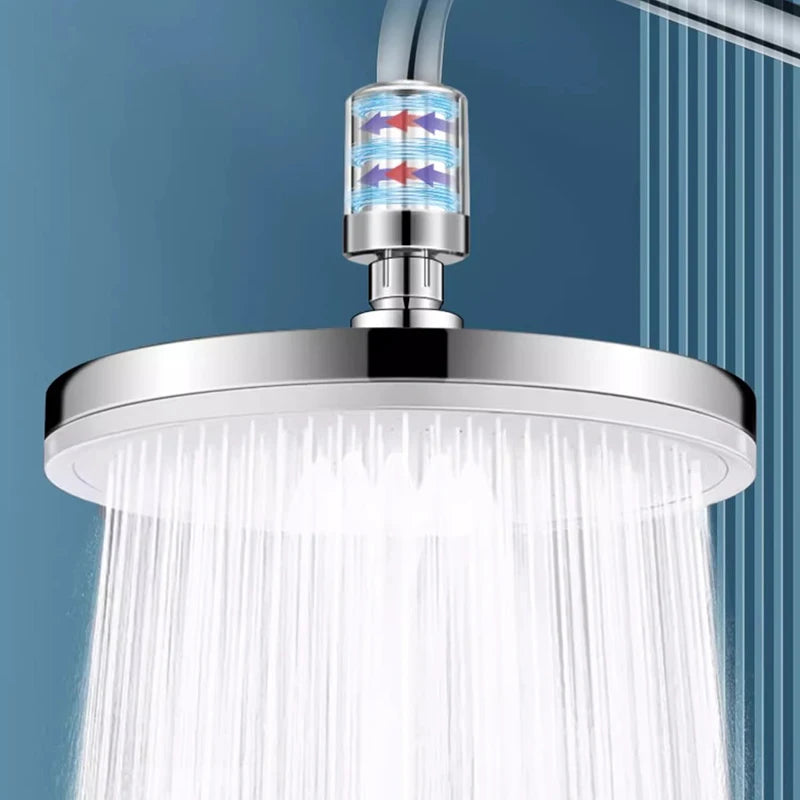 6 Modes Rainfall Shower Head Bathroom High Pressure Top Rain Shower Heads Shower Faucet Accessories With Filter Oasis Select